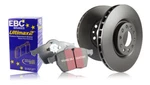 Ebc Front & Rear Brake Discs Pads For Citroen C3 1.4 Td (92 Bhp) (2002 09). Fixed Price $352.55.