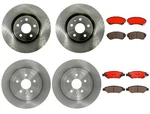 Brembo Front & Rear Full Brake Kit Disc Rotors Ceramic Pads For Cadillac Cts Hd. Fixed Price $457.95.