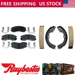 Front Rear Kit Metallic Brake Pads & Shoes For 1993-1996 Subaru Impreza. Fixed Price $95.24.
