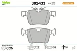 For Valeo 302433 Ham Pads. First. Fixed Price $40.91.