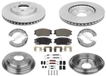 For Hyundai Venue 2020 2022 2024 Front Disc Brake Rotors & Pads Rear Drums. Fixed Price $264.00.