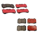 Brembo Front Rear Ceramic Brake Pad Set Kit For Jeep Grand Cherokee SRT8. Fixed Price $151.95.
