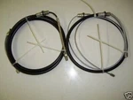 Emergency Brake Cables Rear 78 - 87 El Camino Monte Carlo Malibu New AS8201.8203. Fixed Price $67.35.