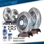 Front Rear Drilled Brake Rotors Pads For 03-07 Pt Cruiser Turbo /dodge Neon SRT4. Fixed Price $192.37.