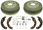 Rear Brake Drums Shoes Hardware Fits Toyota RAV4 RAV-4 2003. Fixed Price $164.00.