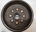 72-73 International Brake Drum Hub Assy 8X6.5 Pattern 12X3 433161C91. Fixed Price $199.99.