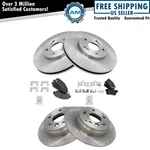 Front & Rear Posi Semi-metallic Brake Pad Rotor Kit Lh Rh For Acura. Fixed Price $209.85.