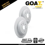 2 Pc Rear Coated Solid Disc Brake Rotor For Honda Odyssey Pilot Acura Mdx Zdx. Fixed Price $94.97.