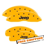 Mgp 42020SJEPYL Gloss Yellow Caliper Covers For 11-21 Jeep Grand Cherokee. Fixed Price $299.99.