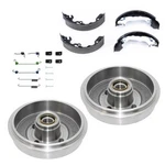 Rear Brake Drums Ceramic Shoes W/ Hardware Kit 6 Pcs 00-08 Ford Focus. Fixed Price $204.95.