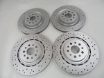 Maserati Ghibli Quattroporte Front Rear Brake Disc Rotors 670030935 670035019. Fixed Price $467.50.