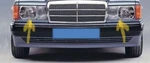 Strip Under Headlight Left + Right A2018890163 For Mercedes W201 New. Fixed Price $85.97.