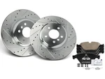 Front Brake Pad And Rotor Kit Fits Bmw 640I 2012-2017 3.0L Cyl Base 77CHZJ. Fixed Price $234.84.