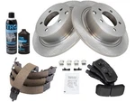 Trq 12YZ72Q Rear Brake Pad Rotor Shoe Drum Kit Fits 2008-2014 Mitsubishi Lancer. Fixed Price $127.82.