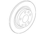Genuine Ford Disc Brake Rotor 9E5Z-2C026-B. Fixed Price $103.19.