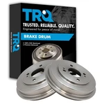 Trq Rear Brake Drum Set Compatible With 2001-2005 Honda Civic 2009-2013 Fit 2.... Fixed Price $110.97.