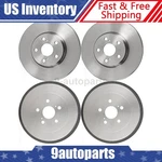 Brembo Front Brake Rotors Rear Drums 4PCS For 2009-2019 Toyota Corolla. Fixed Price $399.43.