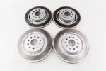 Maserati Levante Front Rear Brake Rotors For Cars With Factory Smooth. Fixed Price $382.50.