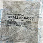 Honda Genuine Oem Part Rod Connecting 43362-S5A-003. Fixed Price $9.99.