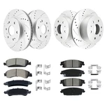 Betthand Front+rear Brakes Rotors 580279+581032. Fixed Price $443.88.