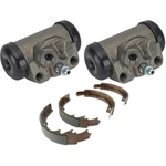 Premium Rear Drum Kit, With Shoes And Cylinders, Fits 65-73 Chevy C10. Fixed Price $117.99.