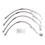 Russell 692190 Brake Lines Street Legal Braided Stainless Chevy Corvette Kit. Fixed Price $149.95.