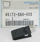 Honda Rear Brake Hold Down Spring/drum Oem 45172-SA0-003. Fixed Price $9.38.