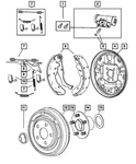 Genuine Mopar Brake Drum 5273209AA. Fixed Price $98.43.