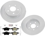 Rear Geo Coated Disc Brake Rotors & Pads Ford Transit Connect 19-2022. Fixed Price $132.00.