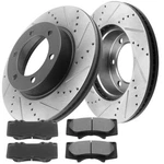 Brakes And Rotors Pad Kit Rear For Sierra 1500 Chevy Silverado Tahoe Safari. Fixed Price $79.99.