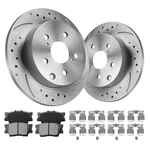 Anpulsero Rear Brake Pads And Rotors Kit Compatible With 2006-2018 Toyota Rav.... Fixed Price $176.99.