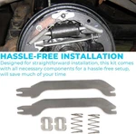 Parking Brake Spreader Bar Link W/ Washer Spring Ford 9" Rear 11" Drum. Fixed Price $15.99.