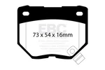 Ebc Brakes DP3826C Redstuff Ceramic Low Dust Pads. Fixed Price $116.99.