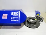 Disc Brake Pad And Rotor Kit-base 4WD Front Ebc S5KF1347 DP41657R + GD7237. Fixed Price $224.95.
