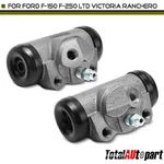2PCS Drum Brake Wheel Cylinder Ford F-150 F-250 Ltd Victoria Ranchero Rear. Fixed Price $26.18.
