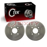 Pc Centric Rear Brake Drums For 2009-2014 Nissan Cube Braking Stopping Dc. Fixed Price $101.78.