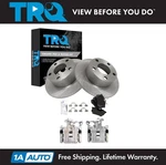 Trq Rear Brake Pad & Rotor Kit Ceramic Fits 1998-2001 Audi A6. Fixed Price $150.95.
