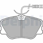 LP608 Delphi Brake Pad Set, Disc For Mercedes-benz. Fixed Price $36.73.