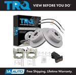 Trq Rear Ceramic Brake Pad & Rotor Kit Fits 2006-2013 Lexus IS350. Fixed Price $239.95.