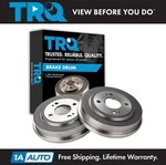 Trq Rear Brake Drum Left Lh & Right Pair Set Of 2 For Honda Accord Civic Fit. Fixed Price $74.95.