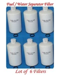 Lot Of 6 FS1212 Fuel Water Separator Filter Fit Freightliner Kenworth Peterbilt. Fixed Price $65.00.