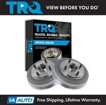 Trq Rear Brake Drum Pair Set 00-08 Ford Focus. Fixed Price $144.95.