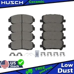 Front And Rear Ceramic Brake Pads With Hardware For 2011 - 2017 Honda Odyssey. Fixed Price $45.59.