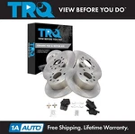 Trq Front & Rear Brake Pad Rotor Kit Ceramic For 99-03 Saab 00-05 Saturn. Fixed Price $234.95.