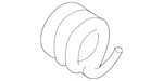 Genuine Mitsubishi Parking Brake Shoe Hold Down Spring MB520470. Fixed Price $7.83.
