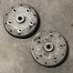 Porsche Rear Brake Pair Drums Fuchs. Fixed Price $595.00.