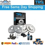 Trq Front & Rear Ceramic Brake Pad, Rotor, Shoe Drum Kit For Corolla W/fluids. Fixed Price $189.87.
