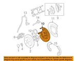 Chrysler Oem 01-10 Cruiser Rear Suspension Brake Components-adapter 5073649AA. Fixed Price $244.46.