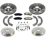 For Nissan NV200 2013 2018 2019 Front Brake Rotors & Ceramic Pads Drums Shoes. Fixed Price $286.00.