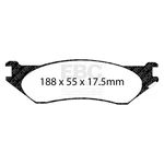 Ebc Brakes DP61267 6000 Series Greenstuff Truck/suv Disc Pads. Fixed Price $130.41.